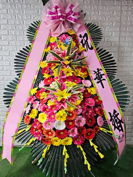 KU컨벤션웨딩홀 오랜 시간 함께해 온 단골 고객사 대표님이 의뢰하신 명품 화환